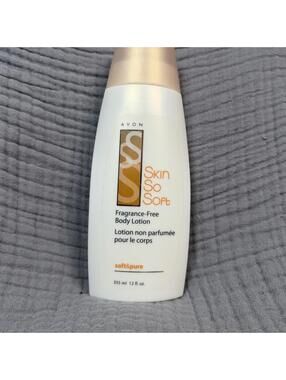 NEW Avon Skin So Soft Fragrance Free Body Lotion Soft &  Pure - 12 oz